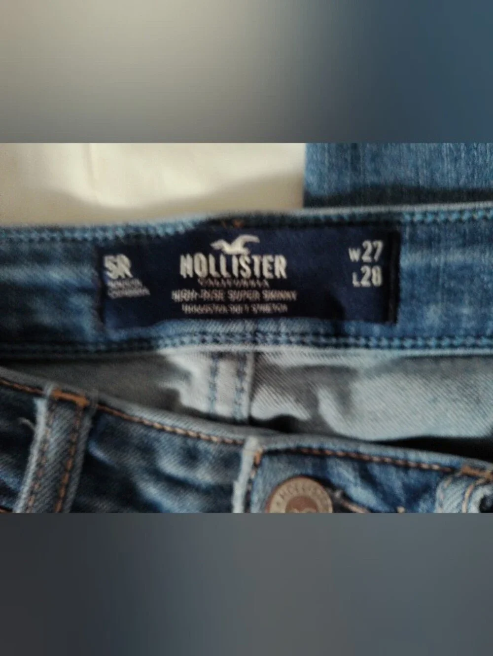 Hollister light blue